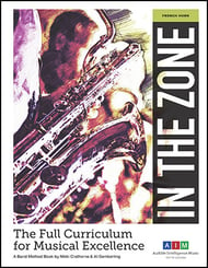 In The Zone Beginning Band Method F Horn band method book cover